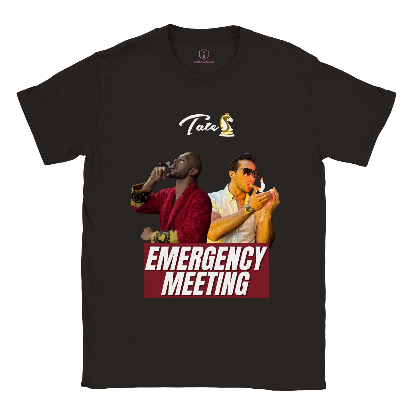 Andrew & Tristan Tate | Smoking Cigars | EMERGENCY MEETING | Podcast | Classic Unisex Crewneck T-shirt