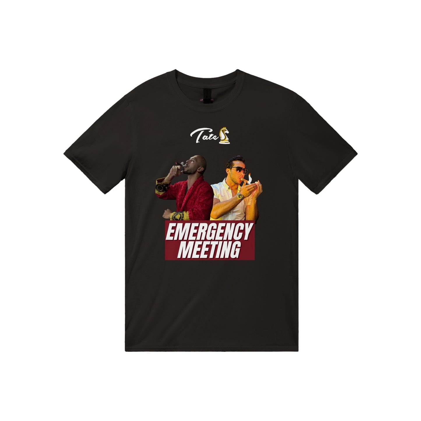 Andrew & Tristan Tate | Smoking Cigars | EMERGENCY MEETING | Podcast | Classic Unisex Crewneck T-shirt