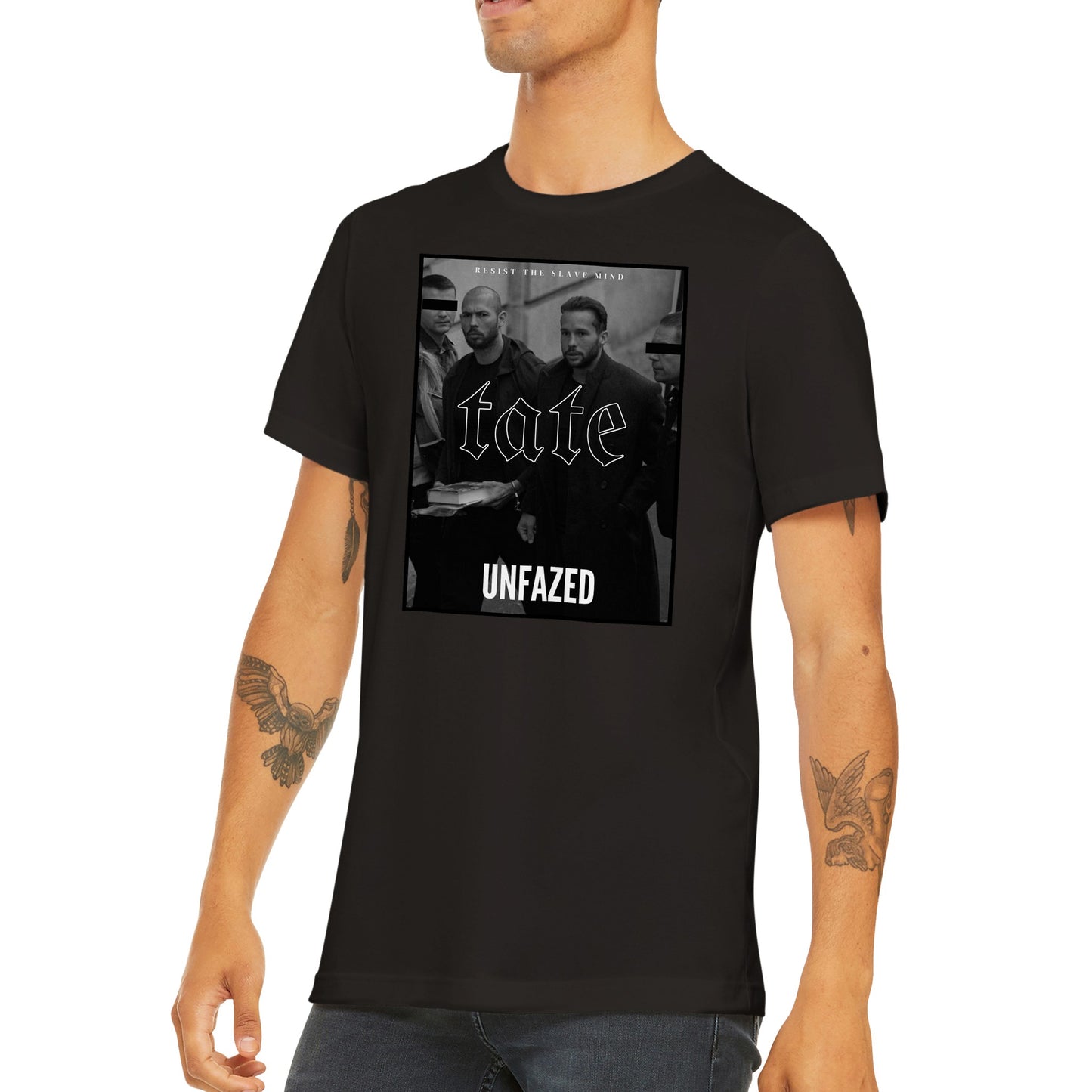 Andrew Tate | Tate Brothers | UNFAZED | Classic Unisex Crewneck T-shirt