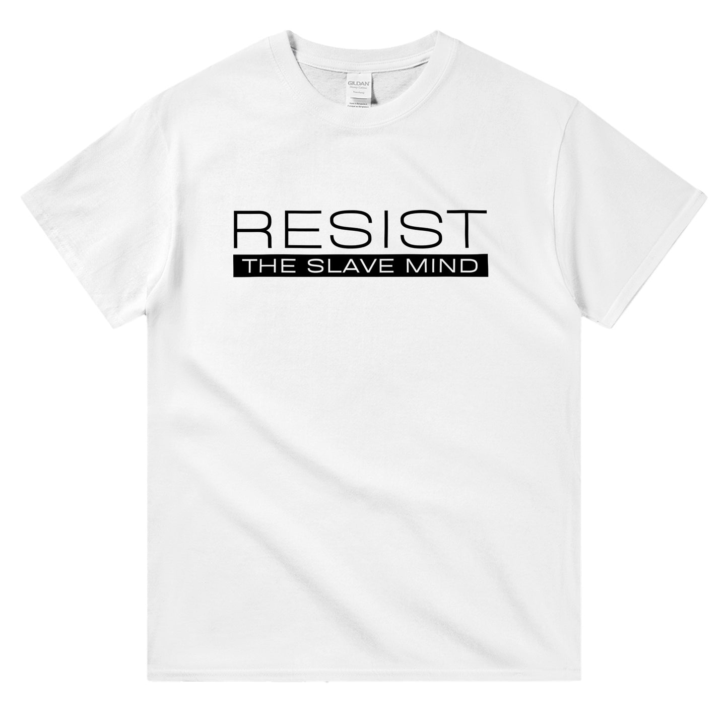 RESIST THE SLAVE MIND | Andrew Tate Shirt | Heavyweight Crewneck T-shirt