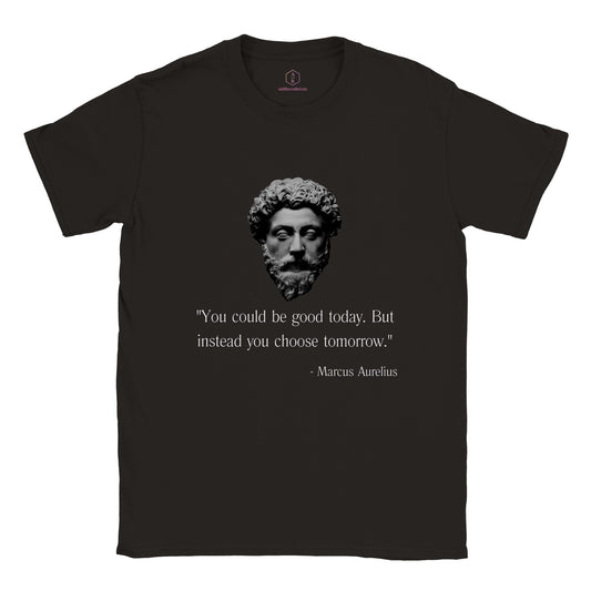 Marcus Aurelius Quote Classic Unisex Crewneck T-shirt