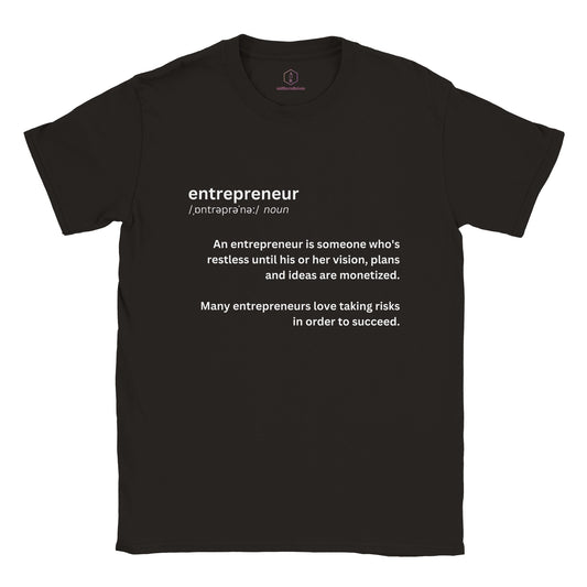 Entrepreneur Entry Description Classic Unisex Crewneck T-shirt