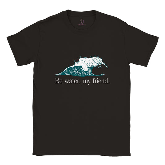 Bruce Lee Water Classic Unisex Crewneck T-shirt