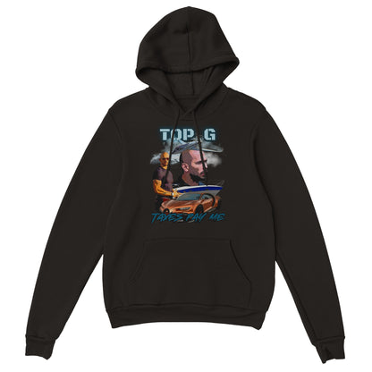 Andrew Tate Top G Rich Lifestyle Classic Unisex Pullover Hoodie
