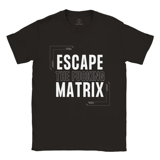 Escape The Fucking Matrix Andrew Tate Classic Unisex Crewneck T-shirt