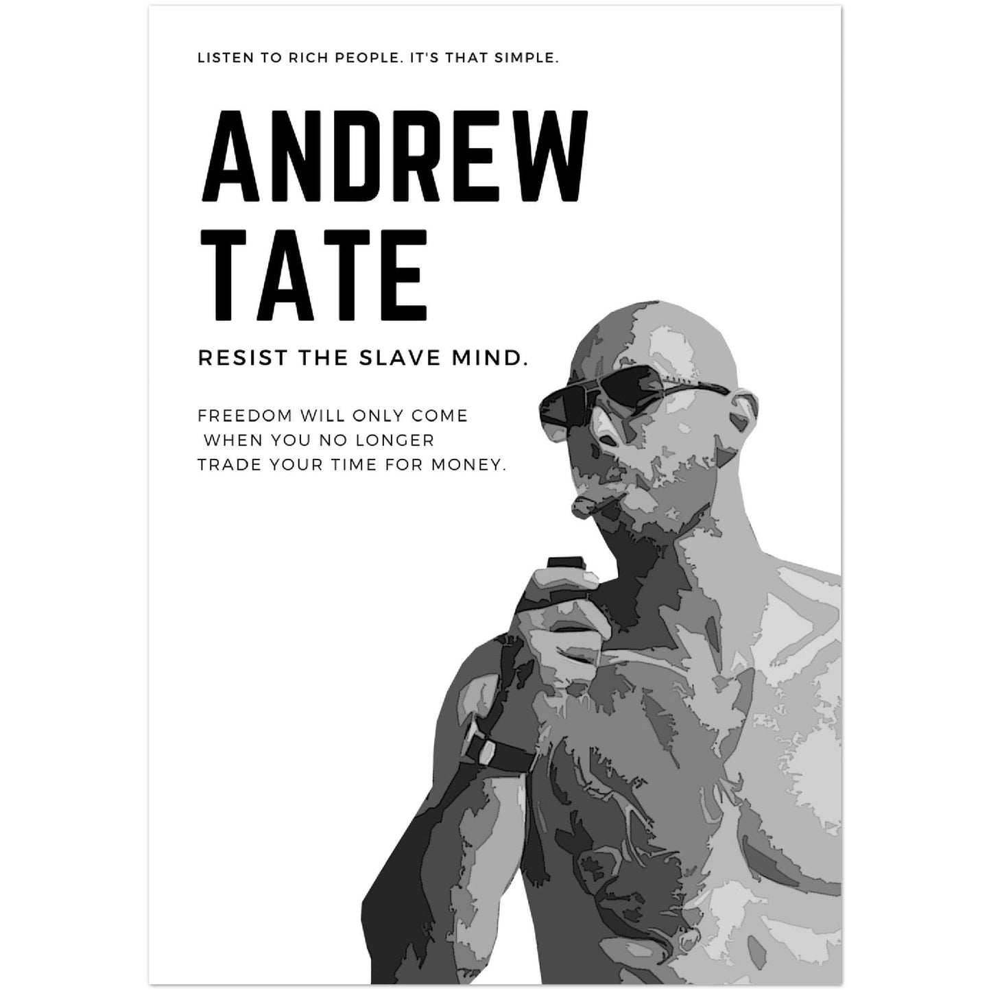 Andrew Tate Premium Poster