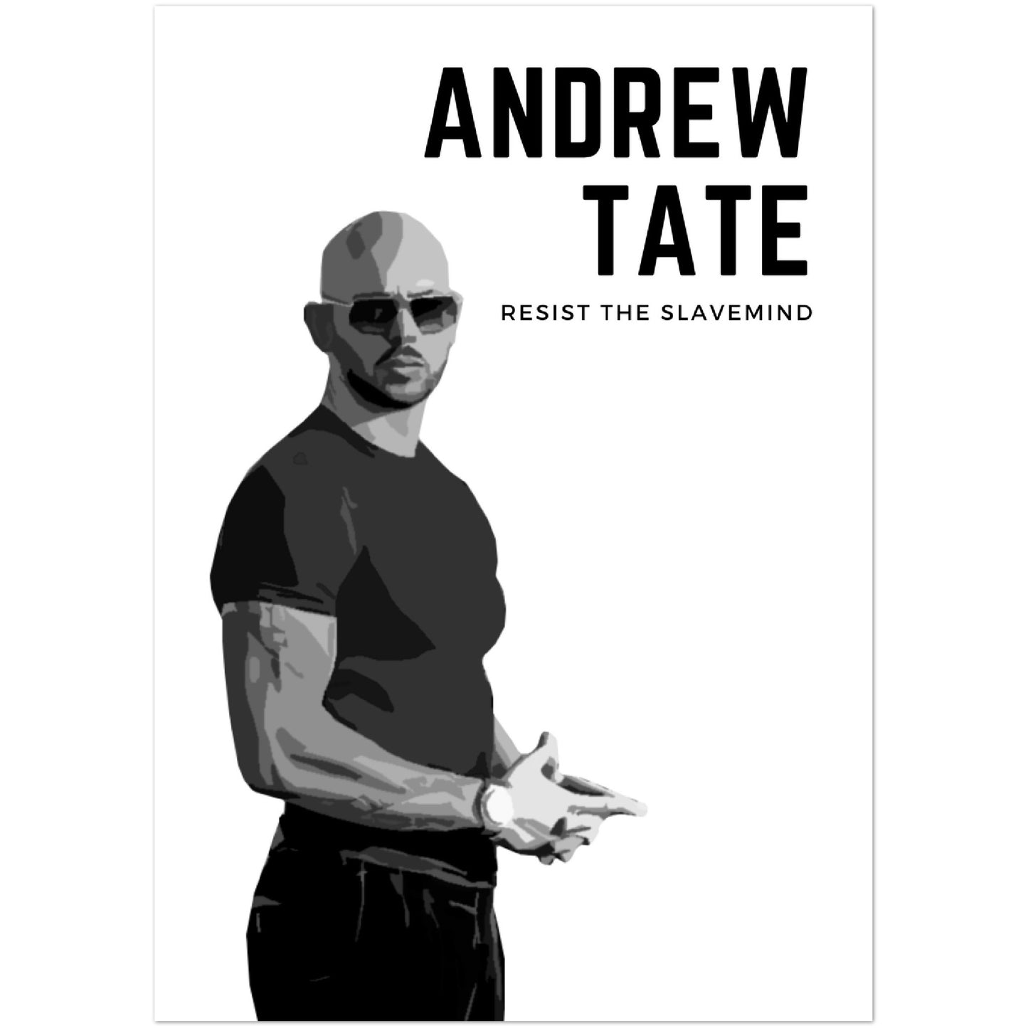 Andrew Tate Premium Paper Poster